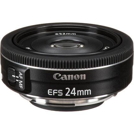 Canon EF-S 24mm f/2.8 STM Lente APS-C Motor STM y Apertura f/2.8