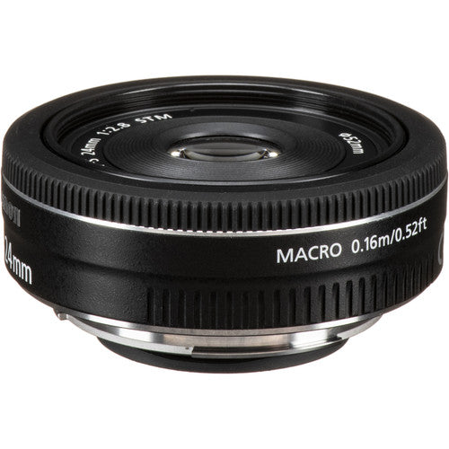 Canon EF-S 24mm f/2.8 STM Lente APS-C Motor STM y Apertura f/2.8