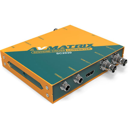 AVMATRIX SC2030 Convertidor Escalador 3G-SDI HDMI Entrada Dual Salida Triple