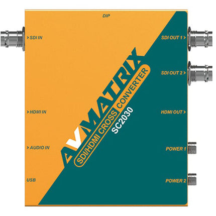 AVMATRIX SC2030 Convertidor Escalador 3G-SDI HDMI Entrada Dual Salida Triple