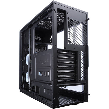 Fractal Design Focus G Caja Mid-Tower Negra con 2 Ventiladores 120mm y Soporte ATX Micro-ATX Mini-ITX