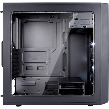 Fractal Design Focus G Caja Mid-Tower Negra con 2 Ventiladores 120mm y Soporte ATX Micro-ATX Mini-ITX