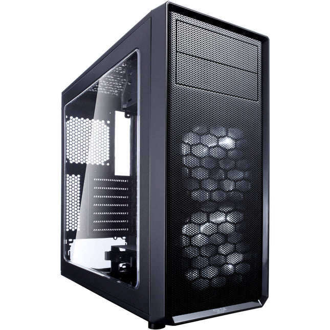 Fractal Design Focus G Caja Mid-Tower Negra con 2 Ventiladores 120mm y Soporte ATX Micro-ATX Mini-ITX