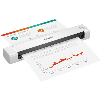 Brother DS640 Escáner Móvil Compacto Velocidad 16ppm Tamaño 8.5x72" Kit