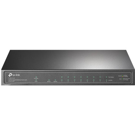 TP-Link TL-SG1210P Switch Gigabit 10 Puertos 8 PoE+ 63W Power Budget
