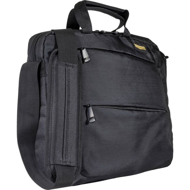 Ruggard Slim Briefcase Funda para Portátil 13-14 Pulgadas Nylon Resistente al Clima con Bolsillos Organización