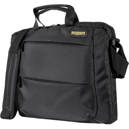 Ruggard Slim Briefcase Funda para Portátil 13-14 Pulgadas Nylon Resistente al Clima con Bolsillos Organización