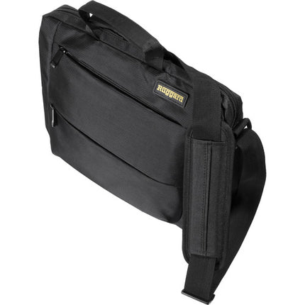Ruggard Slim Briefcase Funda para Portátil 13-14 Pulgadas Nylon Resistente al Clima con Bolsillos Organización