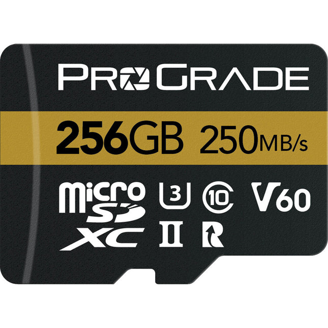 ProGrade Digital 256GB microSDXC UHS-II 250MB/s con Adaptador SD