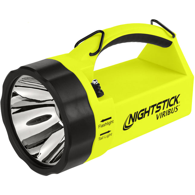 Nightstick XPR-5580 VIRIBUS Linterna Recargable Dual Luz 210-Lúmenes IP67 Verde