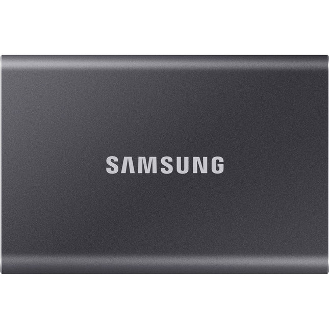 Samsung 2TB T7 SSD portátil Titan Gray USB 3.2 Gen 2 1050 MB/s lectura
