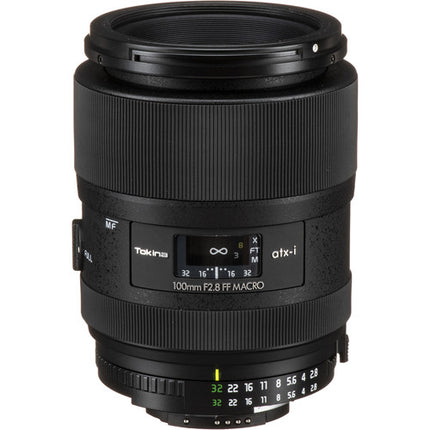 Tokina atx-i 100mm f/2.8 Lente Macro para Nikon F 1:1 Macro 11.8" enfoque mínimo