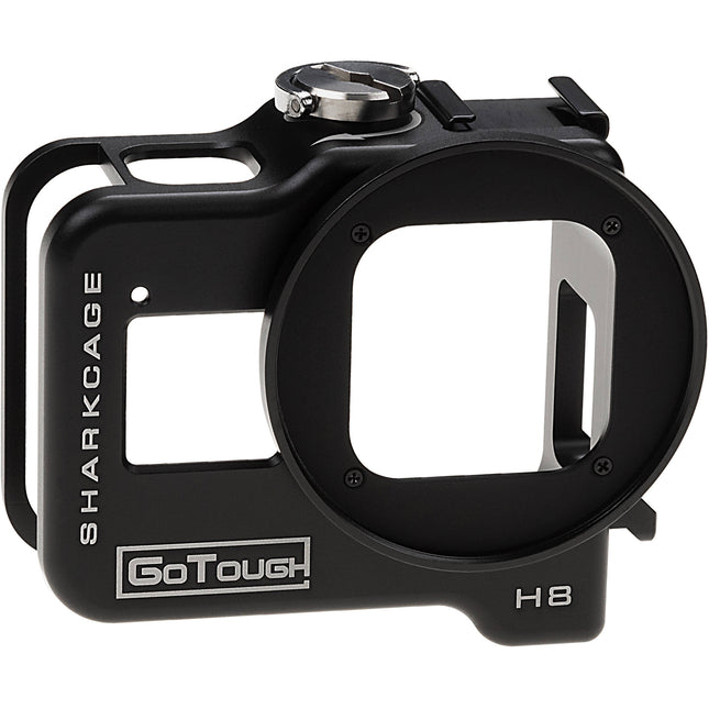 FotodioX Pro GoTough Sharkcage jaula aluminio para GoPro HERO8 Black con montaje Arca Swiss y filtro 52mm