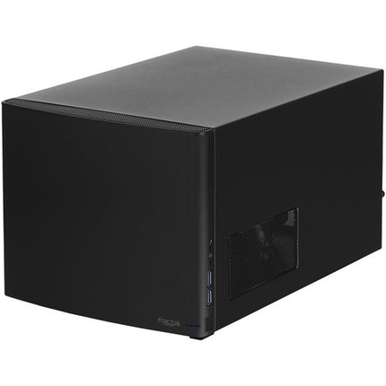 Fractal Design Node 304 Caja Mini-ITX Negra 6 Bahías 3 Ventiladores Silenciosos