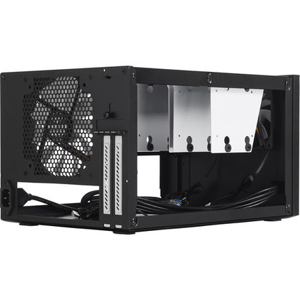 Fractal Design Node 304 Caja Mini-ITX Negra 6 Bahías 3 Ventiladores Silenciosos