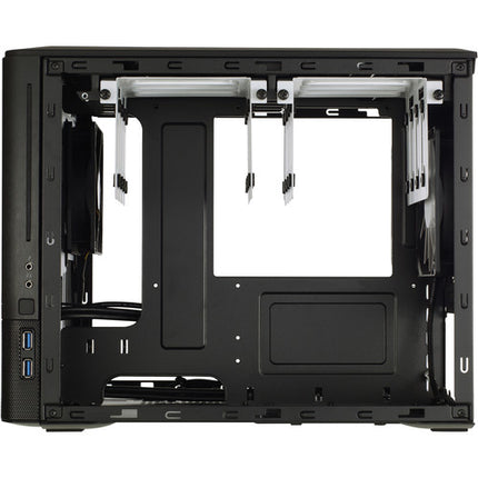 Fractal Design Node 804 Caja Micro-ATX Ventana Negra con 3 Ventiladores 120mm Silenciosos