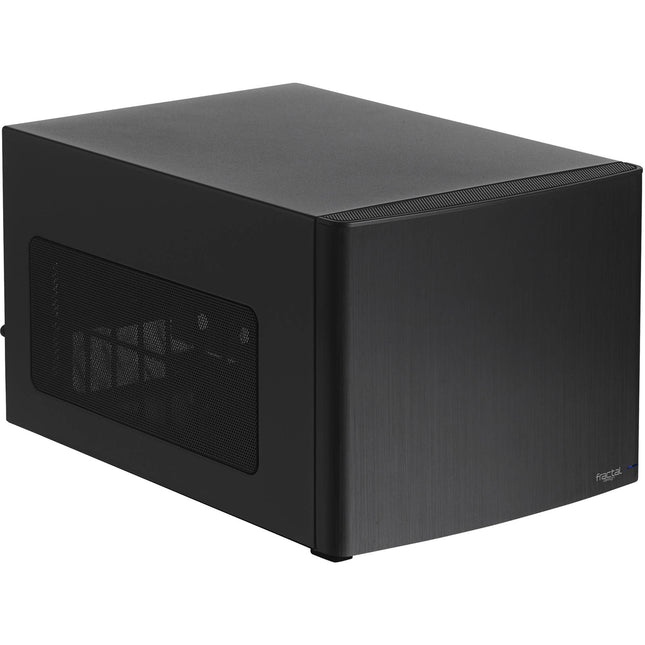 Fractal Design Node 304 Caja Mini-ITX Negra 6 Bahías 3 Ventiladores Silenciosos