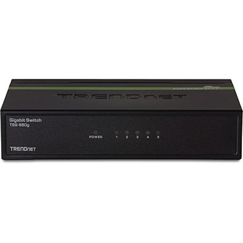 TRENDnet Switch Gigabit 5 Puertos Diseño de Ahorro Energético