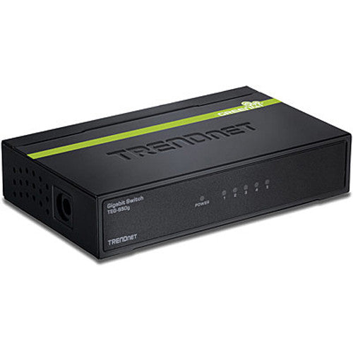 TRENDnet Switch Gigabit 5 Puertos Diseño de Ahorro Energético