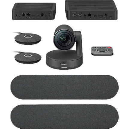 Logitech Rally Plus Cámara de Conferencia UHD 4K Zoom 15x Audio Dual