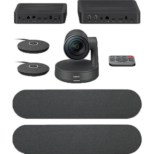 Logitech Rally Plus Cámara de Conferencia UHD 4K Zoom 15x Audio Dual