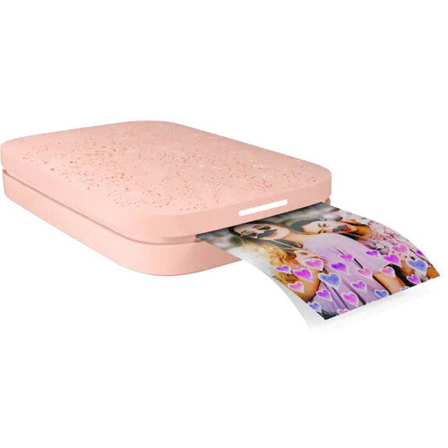 Impresora Fotográfica HP Sprocket 200 Blush Bluetooth 5.0 10 Hojas