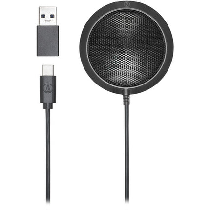 Audio-Technica ATR4697-USB Micrófono Condensador Omnidireccional 4-Pack USB-C Bus-Powered