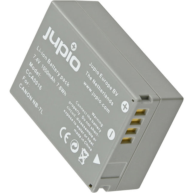 Jupio NB-7L Batería de Litio Recargable 7.4V 1050mAh para Canon