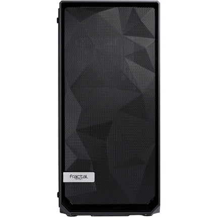 Fractal Design Meshify C Caja Mid-Tower Negra con Panel de Vidrio Templado y Soporte ATX Micro-ATX Mini-ITX