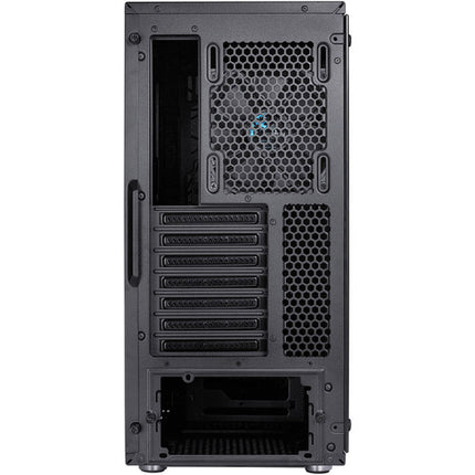 Fractal Design Meshify C Caja Mid-Tower Negra con Panel de Vidrio Templado y Soporte ATX Micro-ATX Mini-ITX