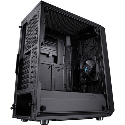 Fractal Design Meshify C Caja Mid-Tower Negra con Panel de Vidrio Templado y Soporte ATX Micro-ATX Mini-ITX