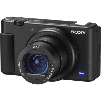 Sony ZV-1 Cámara Digital Kit con Micrófono ECM-G1 y Grip GP-VPT3 inalámbrico