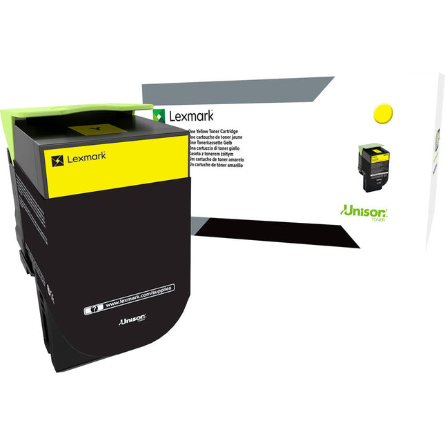 Cartucho de tóner amarillo Lexmark CS/CX 417 517 alto rendimiento 3500 páginas