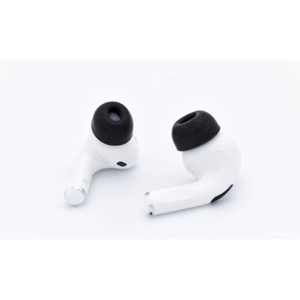 Dekoni Audio Bulletz Almohadillas de Espuma para AirPods Pro 1 y 2 Large 3 pares negras