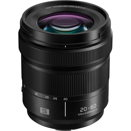 Panasonic LUMIX S 20-60mm f3.5-5.6 Lente L-Mount Formato Full Frame con Parasol