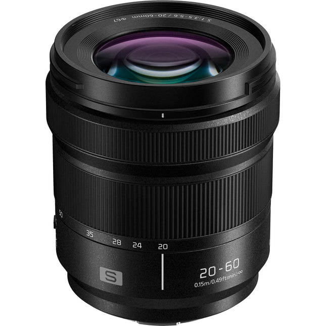 Panasonic LUMIX S 20-60mm f3.5-5.6 Lente L-Mount Formato Full Frame con Parasol
