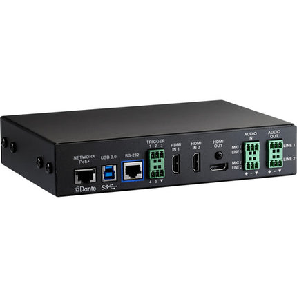 Vaddio AV Bridge 2x1 Dispositivo Captura Presentaciones HDMI USB 3 0 PoE+