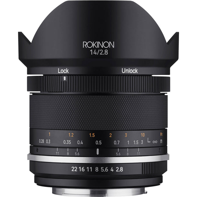 Rokinon 14mm f2.8 Serie II Lente Full Frame para Canon EF con Sellado contra Intemperie