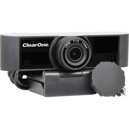 ClearOne UNITE 20 Webcam 1080p USB Cámara con Ángulo de 100° y Micrófono Integrado