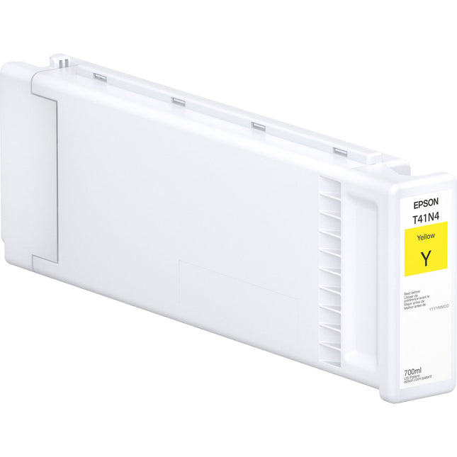 Epson T41N Cartucho de Tinta Amarillo UltraChrome XD2 700mL para Impresoras de Gran Formato