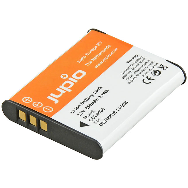 Jupio Li-50B Batería de Ion Litio 3.7V 850mAh Reemplazo Olympus Pentax Ricoh