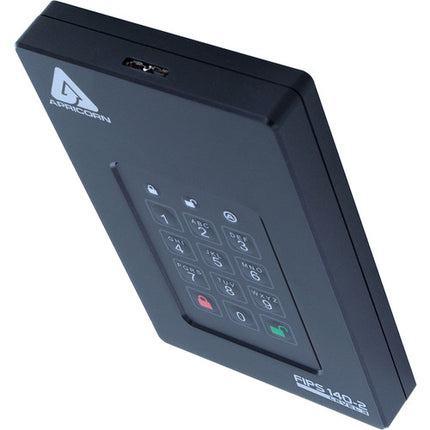 Apricorn 16TB Aegis Fortress L3 SSD portátil cifrada 5 Gb/s con teclado PIN