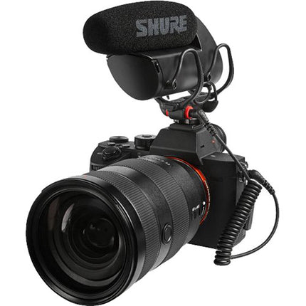 Shure VP83F LensHopper Micrófono Shotgun con Grabador Audio WAV 10 Horas Batería