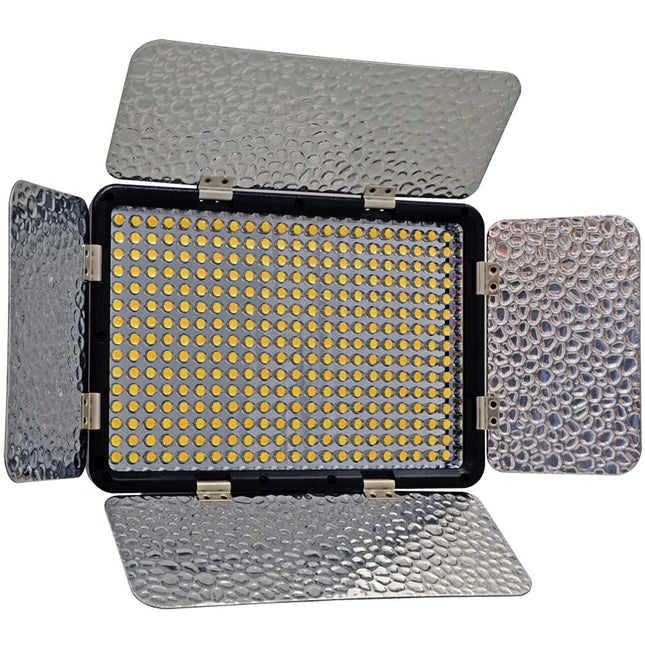 Jupio PowerLED 330B Luz LED 5500K 2500 Lux con Filtros Naranja y Difusión
