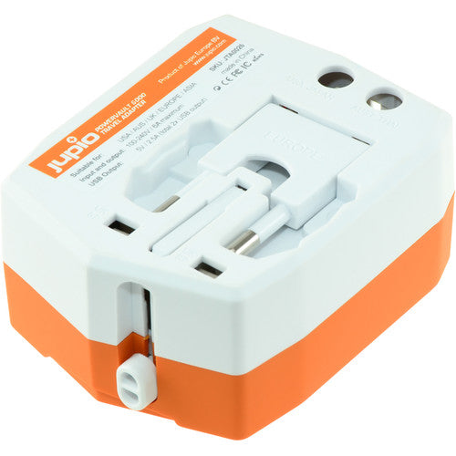 Jupio PowerVault 6000 Batería portátil y adaptador de viaje 6000mAh 2 puertos USB