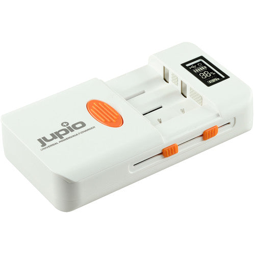 Jupio 2600 mAh PowerVault Cargador Universal Edición Mundial con 3 enchufes