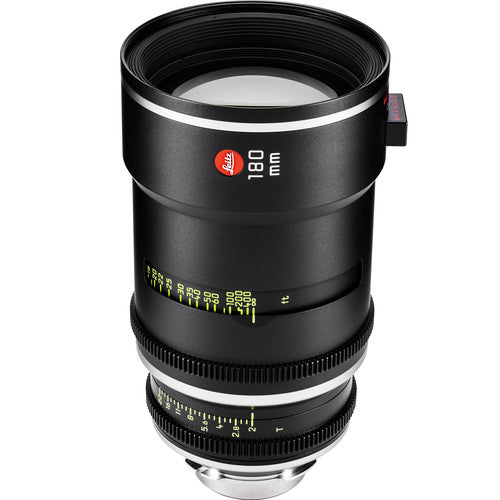 Leitz Cine Prime 180mm Objetivo con Montura PL Apertura T2-T22 y Control de Iris