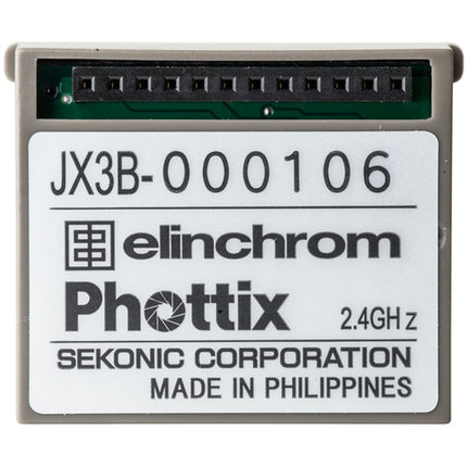 Sekonic RT-EL/PX Módulo transmisor para Speedmaster L-858D-U Elinchrom y Phottix 2.4 GHz