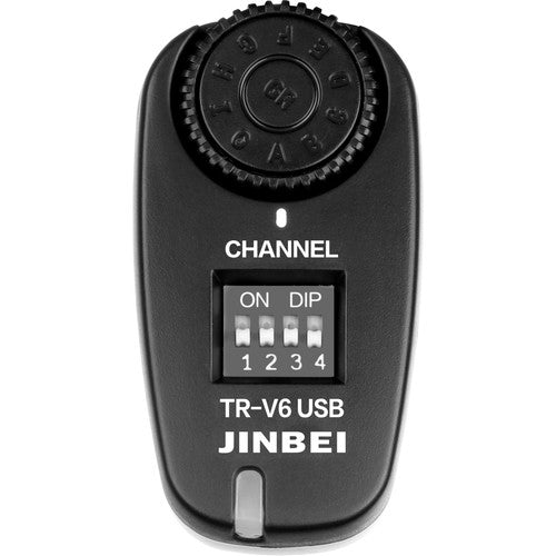 Jinbei TR-V6 Receptor USB para disparador flash digital 2.4 GHz 16 canales