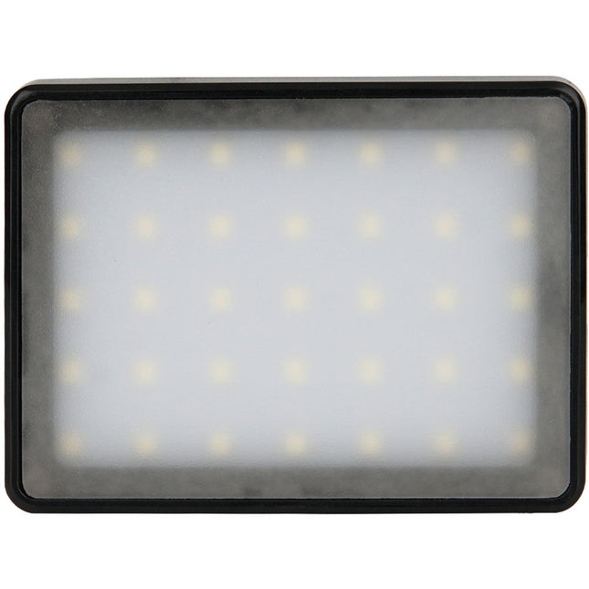 ANDYCINE 35-LED Mini Luz para Cámara 700 Lúmenes 6000K con Base para Batería Sony NP-FZ100 USB